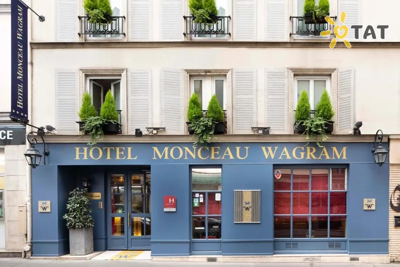 Фото отеля Monceau Wagram 4* Parīze Francija ārpuse un baseini