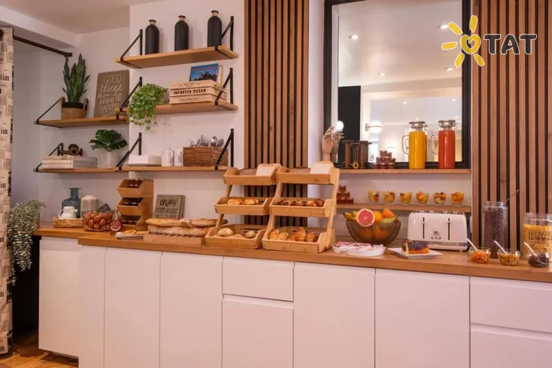 Фото отеля La Manufacture 3* Paryžius Prancūzija barai ir restoranai