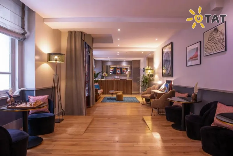 Фото отеля La Manufacture 3* Paryžius Prancūzija fojė ir interjeras
