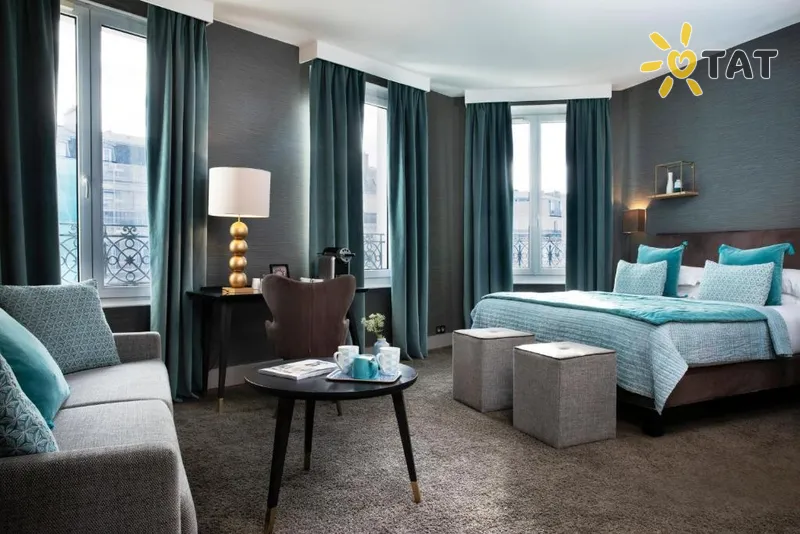 Фото отеля Plaza Etoile 3* Париж Франция номера