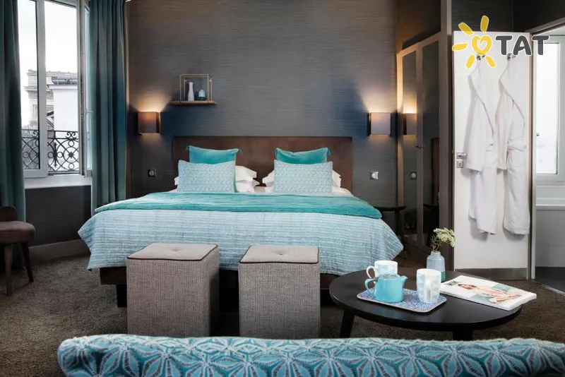 Фото отеля Plaza Etoile 3* Париж Франция номера