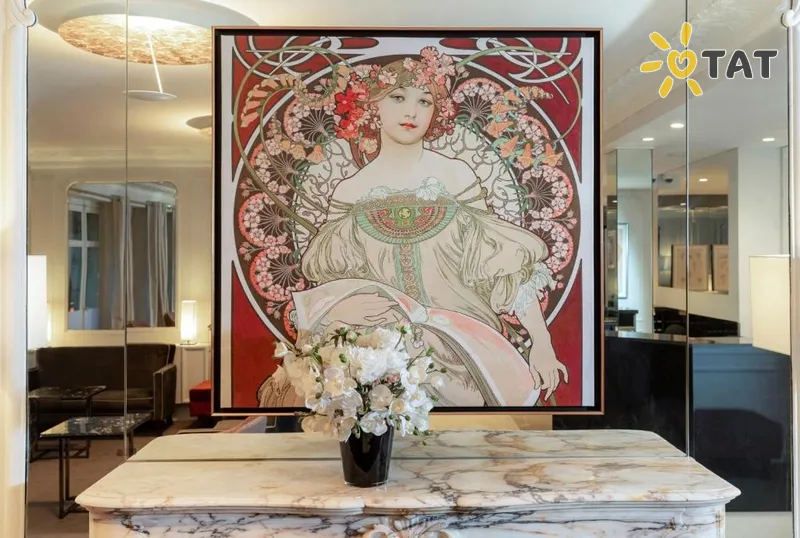 Фото отеля Elysees Ceramic 3* Paryžius Prancūzija išorė ir baseinai