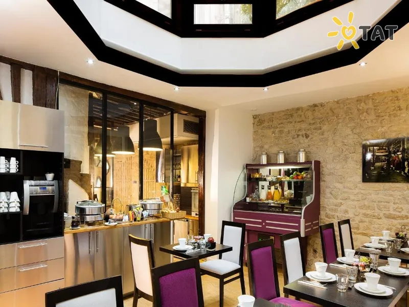Фото отеля Jacques De Molay 3* Parīze Francija bāri un restorāni