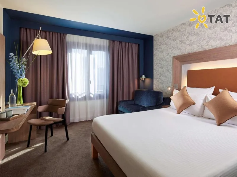 Фото отеля Novotel Paris Les Halles 4* Paryžius Prancūzija numeriai