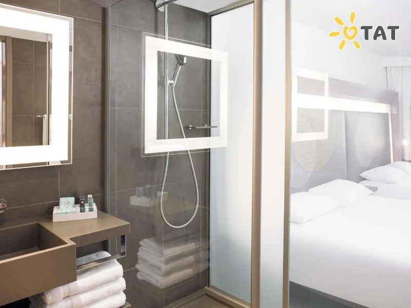 Фото отеля Novotel Paris Les Halles 4* Paryžius Prancūzija numeriai