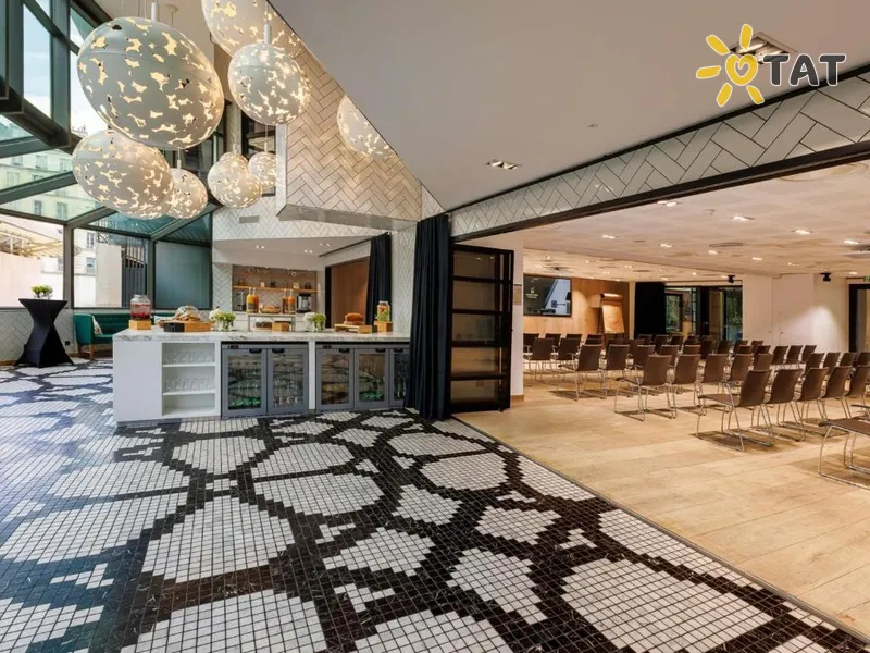 Фото отеля Novotel Paris Les Halles 4* Paryžius Prancūzija išorė ir baseinai