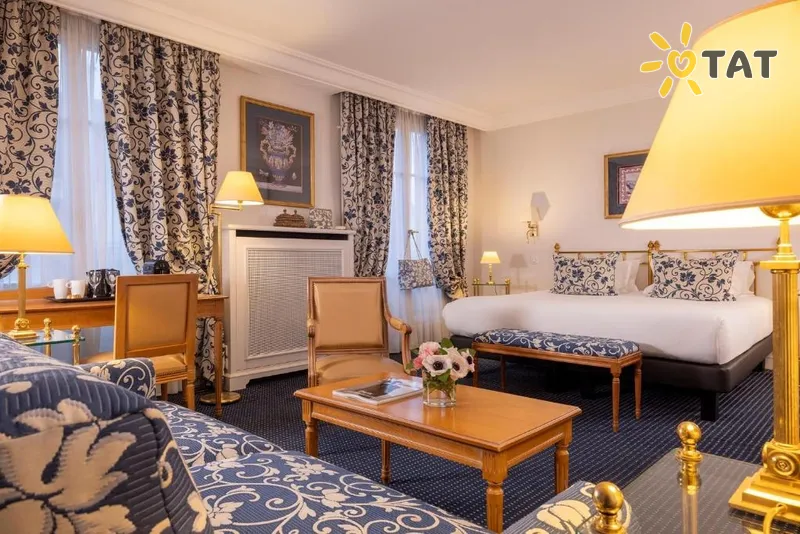 Фото отеля Le Littre Hotel 4* Paryžius Prancūzija numeriai