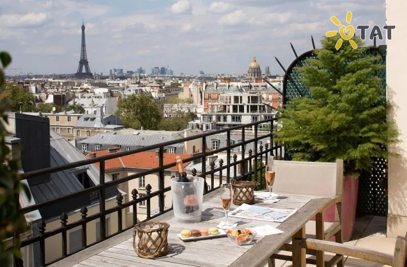 Фото отеля Le Littre Hotel 4* Paryžius Prancūzija numeriai