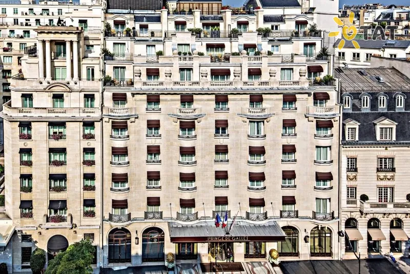 Фото отеля Prince De Galles 5* Paryžius Prancūzija išorė ir baseinai