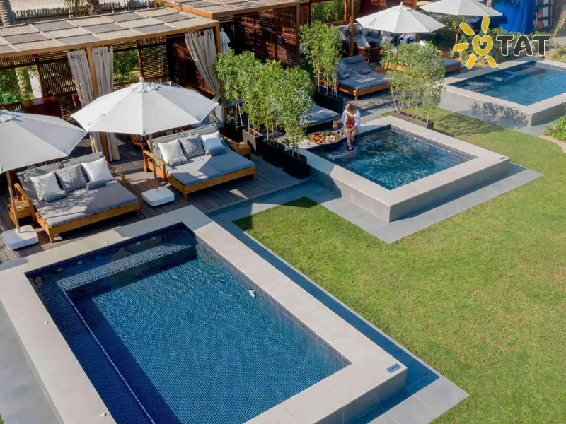 Фото отеля Rixos Premium Dubai 5* Дубай ОАЭ экстерьер и бассейны