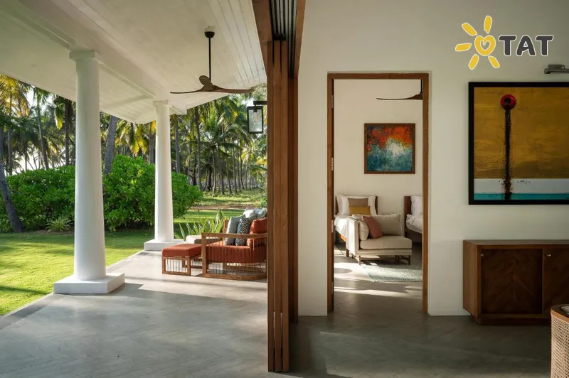 Фото отеля Kalkudah Beach House 5* Batikaloa Šrilanka cipariem