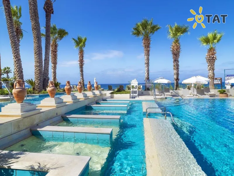 Фото отеля Alexander the Great Beach Hotel 4* Patosas Kipras išorė ir baseinai