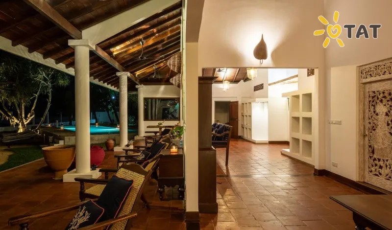 Фото отеля Saltasia Boutique Beach Villa 4* Мирисса Шри-Ланка экстерьер и бассейны
