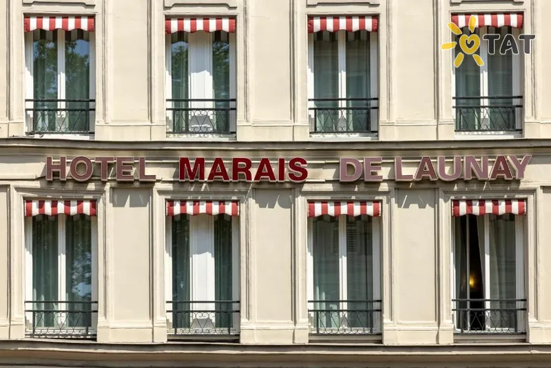 Фото отеля Marais de Launay Hotel 3* Parīze Francija ārpuse un baseini