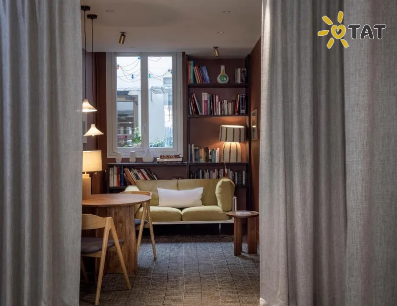 Фото отеля Marais de Launay Hotel 3* Parīze Francija vestibils un interjers