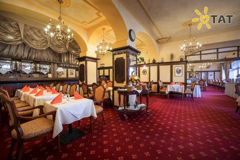 Фото отеля Interhotel Central 4* Karlovi Varai Čekija barai ir restoranai