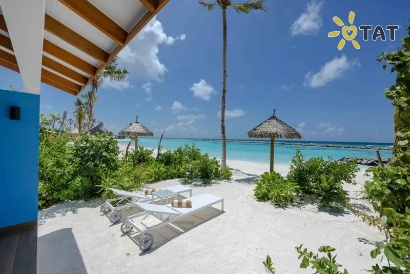 Фото отеля Joy Island 5* Ziemeļu Males atols Maldīvija pludmale