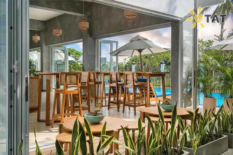 Фото отеля Outpost Weligama Beachfront 3* Велигама Шри-Ланка бары и рестораны