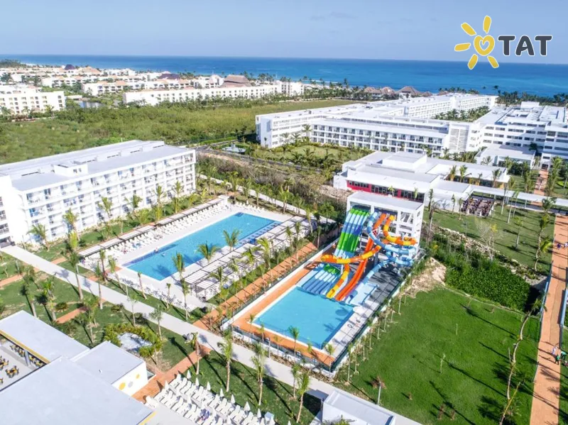 Фото отеля Riu Republica 5* Punta Kana Dominikos Respublika išorė ir baseinai