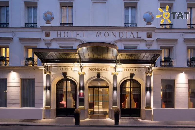 Фото отеля Mondial Hotel 3* Париж Франція екстер'єр та басейни