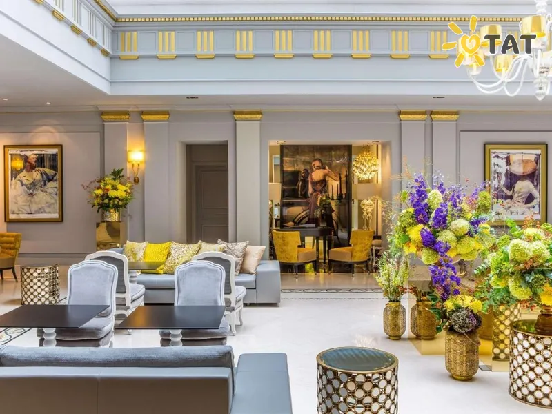 Фото отеля Sofitel Le Faubourg 5* Париж Франція лобі та інтер'єр