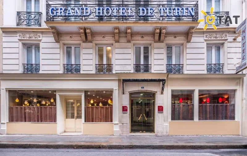 Фото отеля Grand Hotel De Turin 2* Париж Франція екстер'єр та басейни