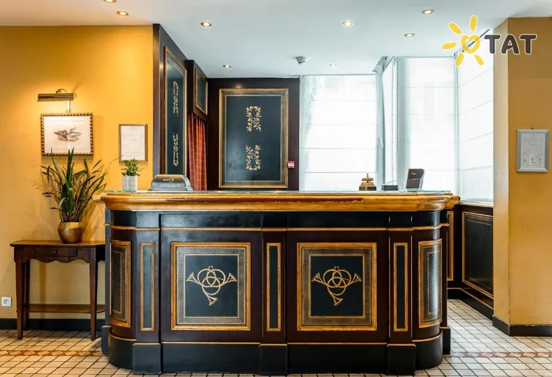 Фото отеля Villa Beaumarchais 4* Париж Франція лобі та інтер'єр