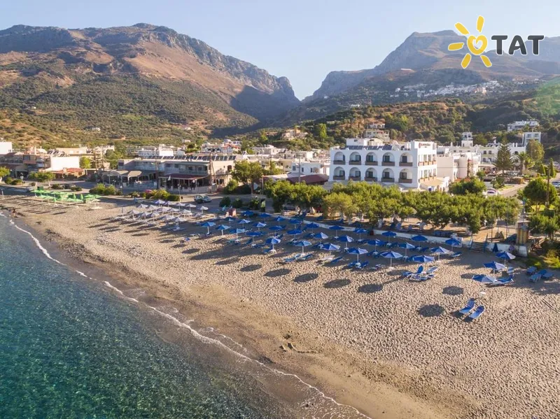 Фото отеля Alianthos Beach Hotel 3* о. Крит – Ретимно Греция пляж