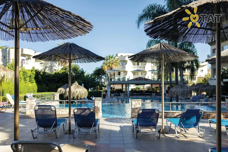 Фото отеля Poseidonia Apartment 4* par. Rodas Grieķija ārpuse un baseini
