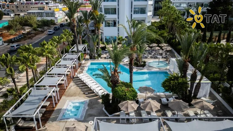 Фото отеля Margadina Lounge Hotel 4* Ayia Napa Kipras išorė ir baseinai