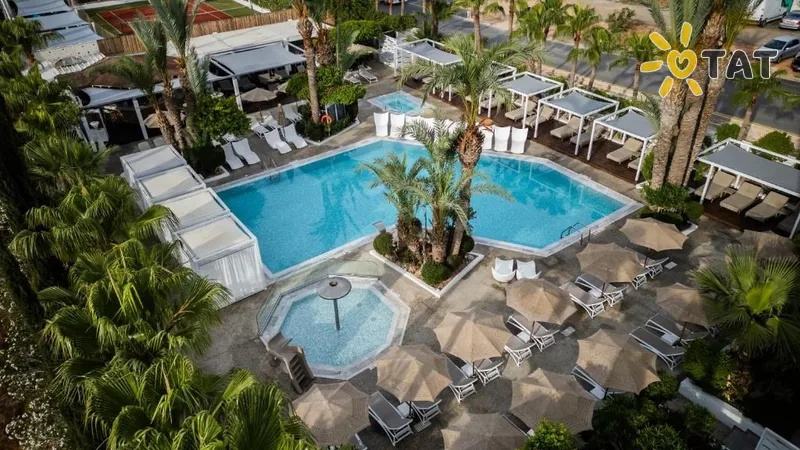 Фото отеля Margadina Lounge Hotel 4* Ayia Napa Kipras išorė ir baseinai