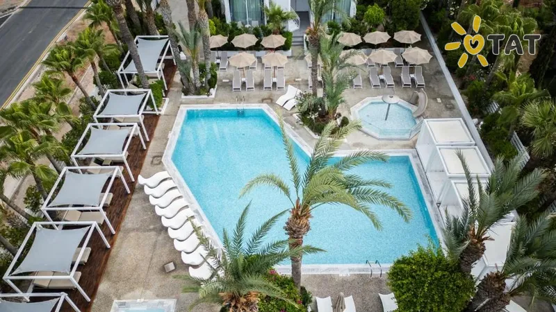 Фото отеля Margadina Lounge Hotel 4* Ayia Napa Kipras išorė ir baseinai
