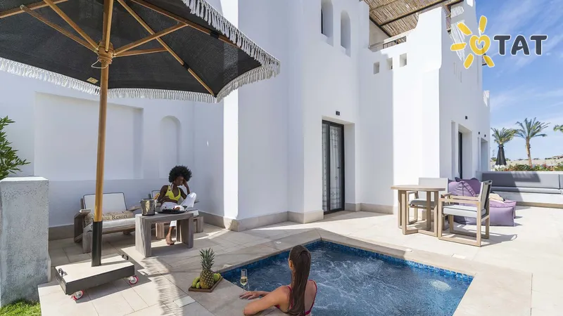 Фото отеля Posh Club by Sunrise Tucana Resort 5* Makadi līcis Ēģipte ārpuse un baseini