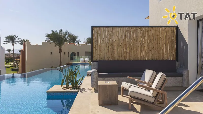 Фото отеля Posh Club by Sunrise Tucana Resort 5* Makadi līcis Ēģipte ārpuse un baseini