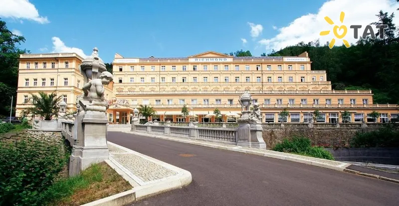 Фото отеля Richmond Parkhotel 4* Karlovi Vari Čehu ārpuse un baseini
