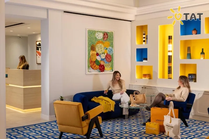 Фото отеля Duminy Vendome 4* Париж Франція лобі та інтер'єр