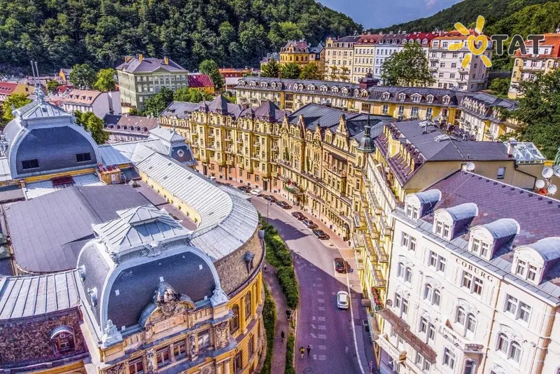 Фото отеля Carlsbad Plaza Medical Spa & Wellness Hotel 5* Karlovi Vari Čehu ārpuse un baseini