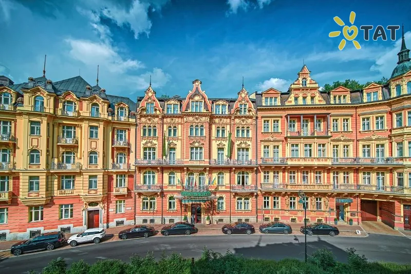Фото отеля Carlsbad Plaza Medical Spa & Wellness Hotel 5* Karlovi Vari Čehu ārpuse un baseini