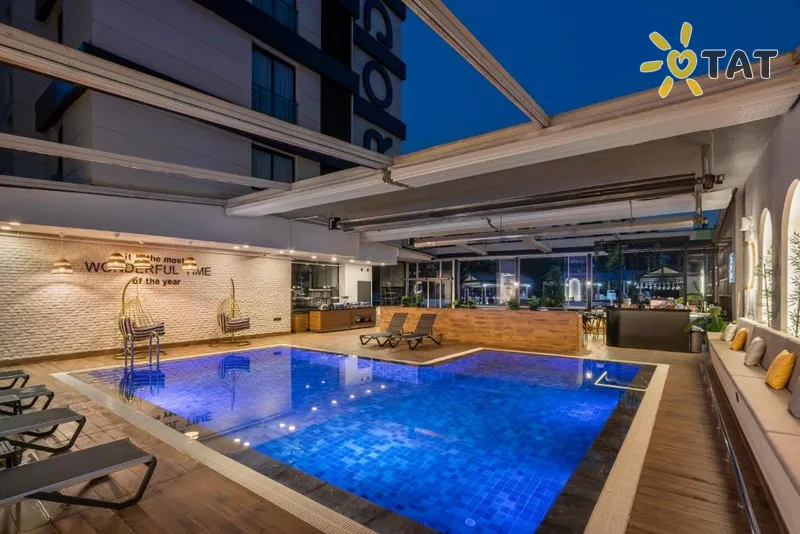 Фото отеля Rodinn Park Hotel 5* Antālija Turcija ārpuse un baseini