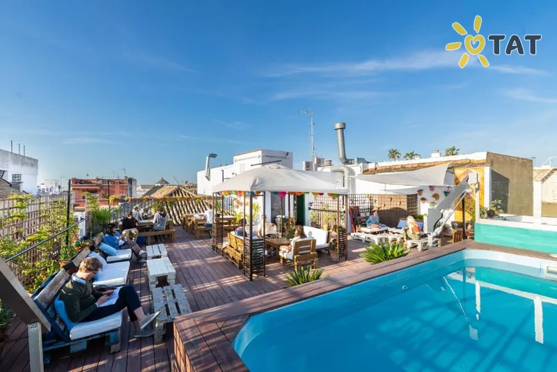 Фото отеля JOY Plaza de Armas 2* Севилья Испания экстерьер и бассейны