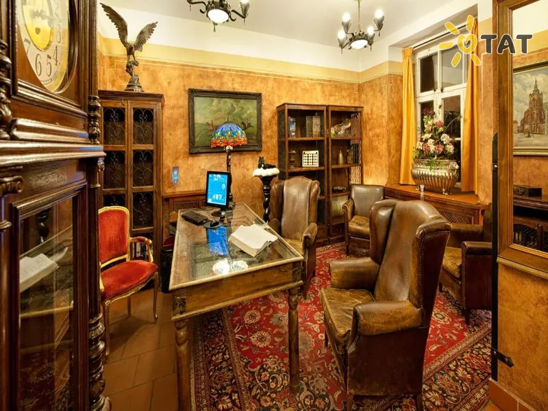 Фото отеля EA Hotel Jeleni Dvur 3* Прага Чехия лобби и интерьер