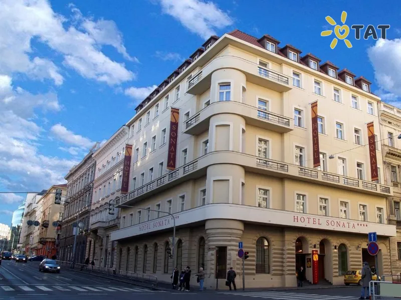 Фото отеля EA Hotel Sonata 4* Прага Чехия экстерьер и бассейны