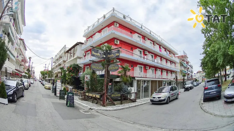 Фото отеля Paralia Inn 3* Saloniki Grieķija ārpuse un baseini