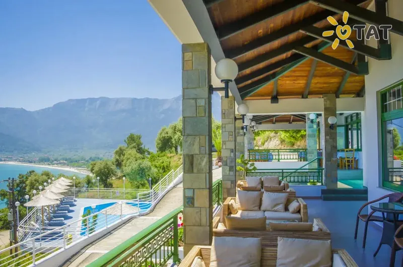 Фото отеля Dionysos 3* par. Thassos Grieķija ārpuse un baseini