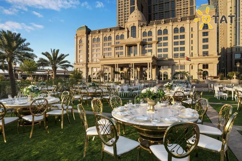 Фото отеля Al Habtoor Palace 5* Дубай ОАЭ бары и рестораны