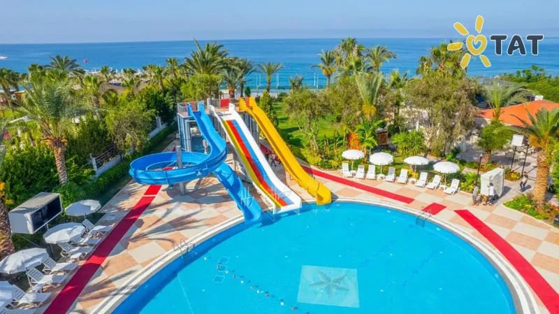 Фото отеля Stella Beach Hotel 5* Алания Турция аквапарк, горки