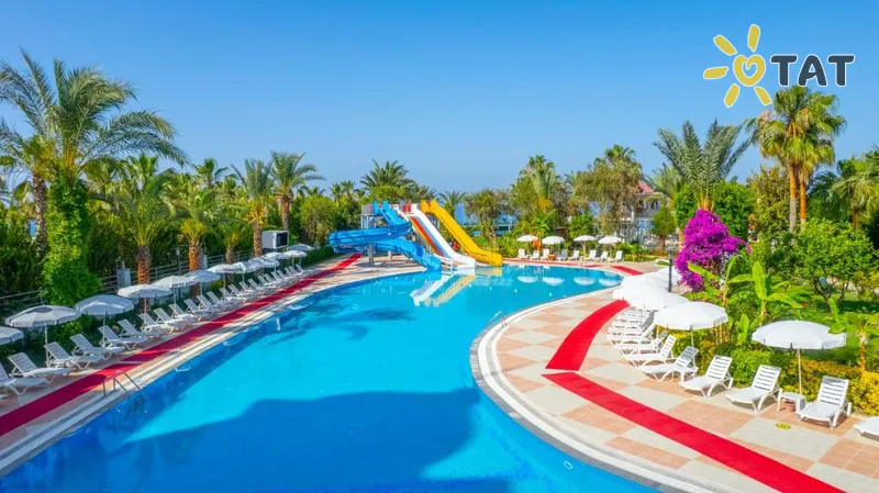 Фото отеля Stella Beach Hotel 5* Алания Турция аквапарк, горки