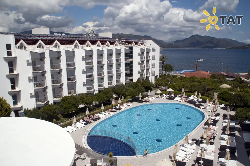 Фото отеля Luna Beach Deluxe Hotel 5* Мармарис Турция экстерьер и бассейны