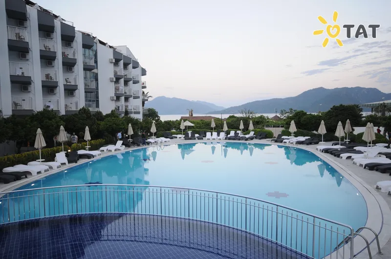 Фото отеля Luna Beach Deluxe Hotel 5* Мармарис Турция экстерьер и бассейны