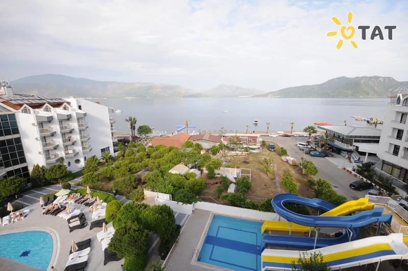 Фото отеля Luna Beach Deluxe Hotel 5* Мармарис Турция экстерьер и бассейны
